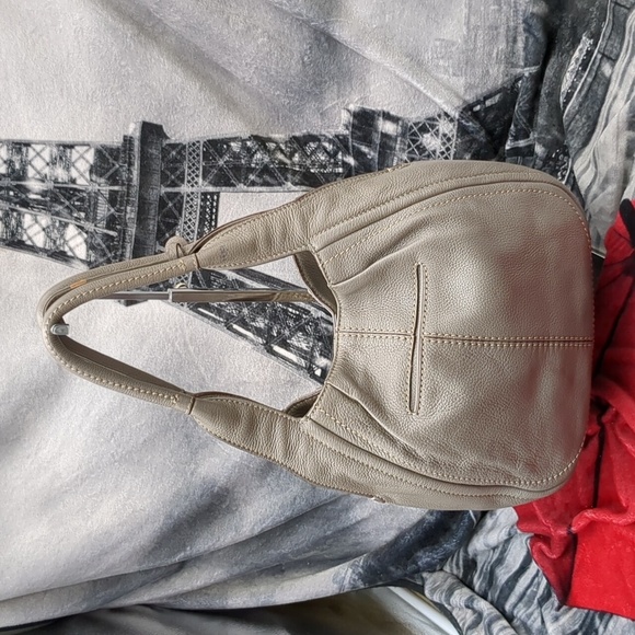 Brighton gray leather bag - Picture 3 of 16